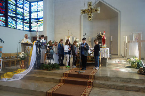 Dankgottesdienst der Kommunionkinder